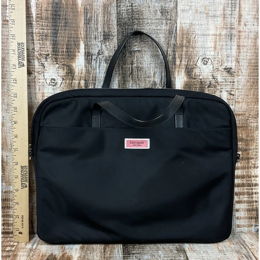 Kate Spade New York Black Laptop Bag **NO SHOULDER STRAPS**